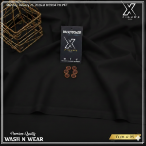 SUPER GOLD STAR WASH N WEAR (BLACK)