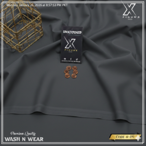 WASH N WEAR ( METALIC GREY)