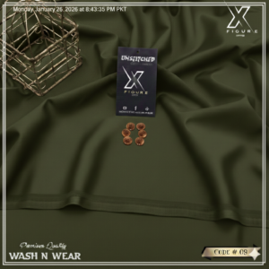 WASH N WEAR ( DARK GREEN)