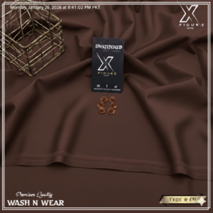 WASH N WEAR ( BROWN )